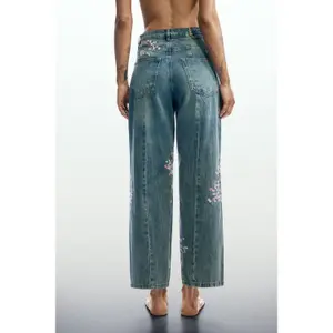 Dames Straight jeans Desigual Flower Japanese image-4