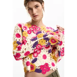 Woman sweater Desigual Fun image-3