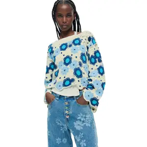Woman sweater Desigual Sky image-1