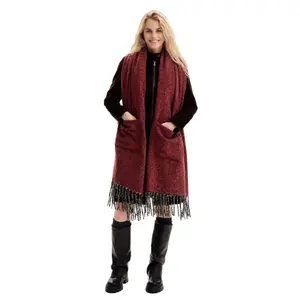 Women's Pocket Poncho Scarf Desigual image-2