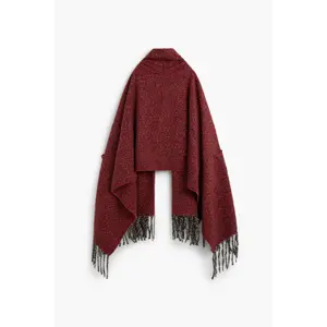 Women's Pocket Poncho Scarf Desigual