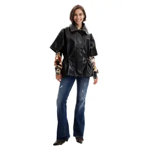 Leather Poncho Women Desigual image-1