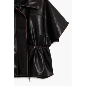 Leather Poncho Women Desigual image-3