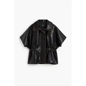 Leather Poncho Women Desigual image-0