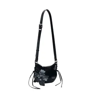 Women's zip shoulder bag Desigual image-0