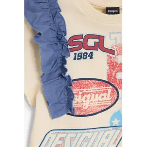 Girl's T-shirt Desigual Valeria image-1