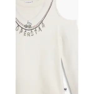 Girl's long sleeve T-shirt Desigual Superstar image-1