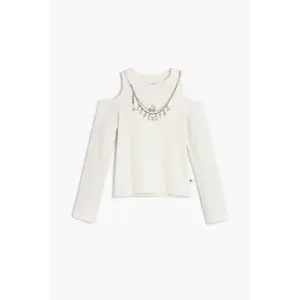 Girl's long sleeve T-shirt Desigual Superstar image-2