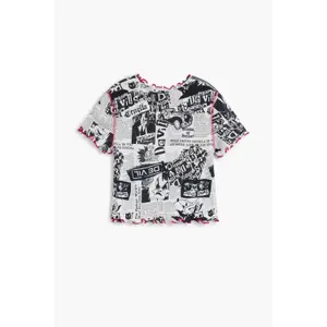 Girl's T-shirt Desigual Cruella image-0