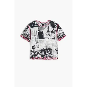 Girl's T-shirt Desigual Cruella image-2