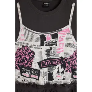 Girl's T-shirt Desigual Cruella image-0