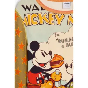 Girl's T-shirt Desigual Building Mickey image-1