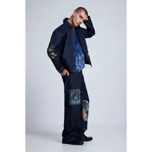 Straight Jeans Desigual Japan Raw image-4