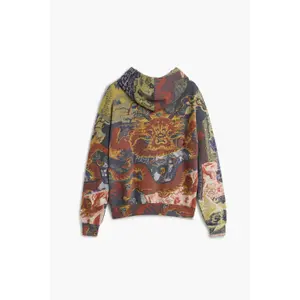 Printed hoodie Desigual Japon image-1