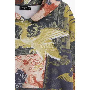 Printed hoodie Desigual Japon image-2