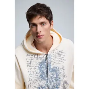 Camisola com capuz Desigual Manuscrito image-2