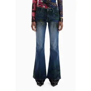 Wide Leg Women's Jeans Desigual Lacroix image-1