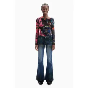 Wide Leg Women's Jeans Desigual Lacroix image-2