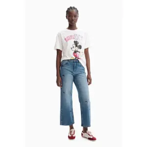 Wide Leg Women's Jeans Desigual Mickey image-1