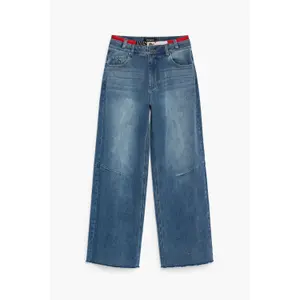 Loose women's jeans Desigual Belt