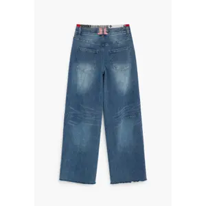 Loose women's jeans Desigual Belt image-3