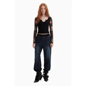 Women's jeans Desigual Ibrid image-1