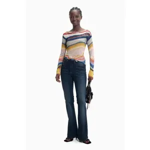 Wide Leg Women's Jeans Desigual HIB image-2