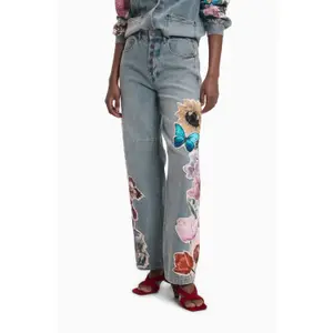 Løse jeans til kvinder Desigual Bucket image-1