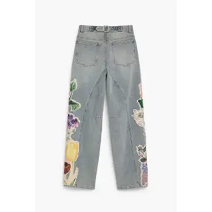Løse jeans til kvinder Desigual Bucket image-3
