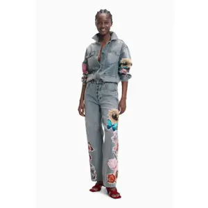 Løse jeans til kvinder Desigual Bucket image-2