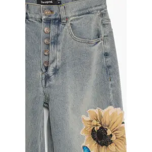 Løse jeans til kvinder Desigual Bucket image-4