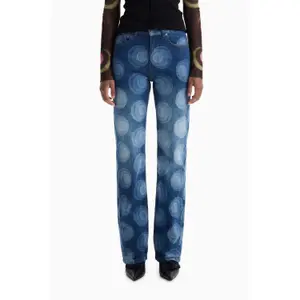 Wide Leg Women's Jeans Desigual Flow image-1