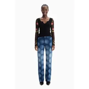 Wide Leg Women's Jeans Desigual Flow image-2