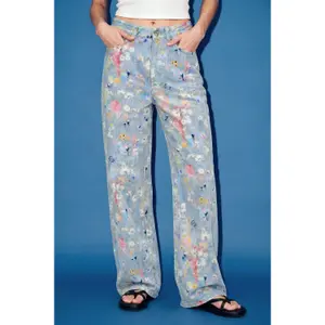 Wide Leg Women's Jeans Desigual image-2