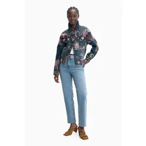Women's denim jacket Desigual Elefant image-1