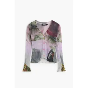 Saltador feminino Desigual Mountains image-0