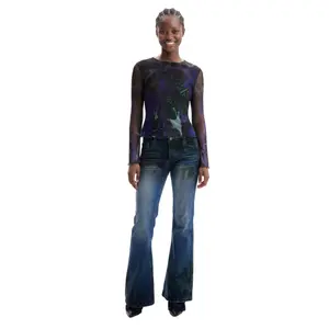 T-shirt manches longues femme Desigual image-2