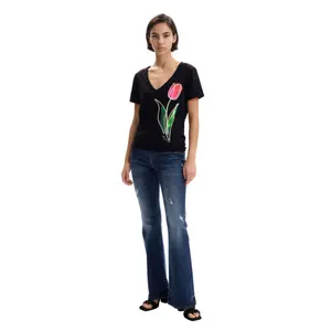T-shirt de mulher Desigual image-1