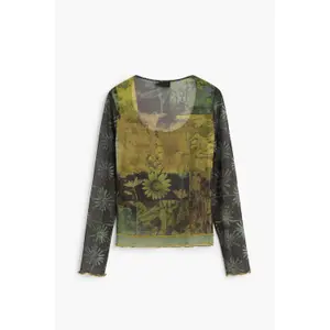 Långärmad T-shirt för kvinnor Desigual Vilna image-2