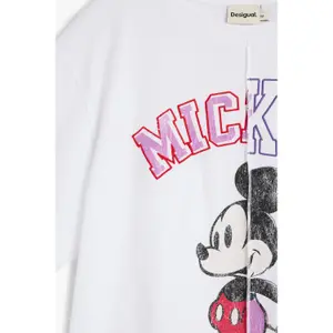 Dames-T-shirt Desigual Mickey image-3