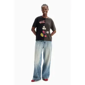 Dames-T-shirt Desigual Mickey image-1