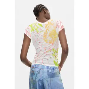 Damen T-Shirt Desigual Scent image-3