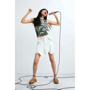 Damen T-Shirt Desigual Velour image-2
