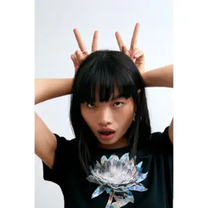 Γυναικείο T-shirt Desigual avec imprimé floral image-4