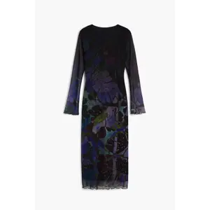 Kleid Rundhalsausschnitt Damen Desigual image-2