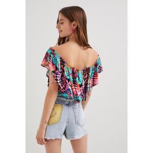 Body damskie Desigual Poppy Virtual Pink image-3