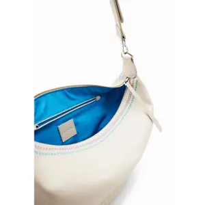 Sac à bandoulière moyen broderies femme Desigual image-4