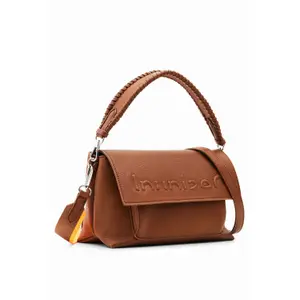 Sac à bandoulière moyen demi-logo femme Desigual image-1