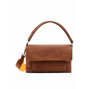 Sac à bandoulière moyen demi-logo femme Desigual image-0