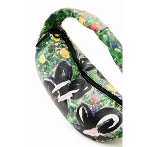 Pequenas ilustrações de bolsas floridas mulher Desigual image-4